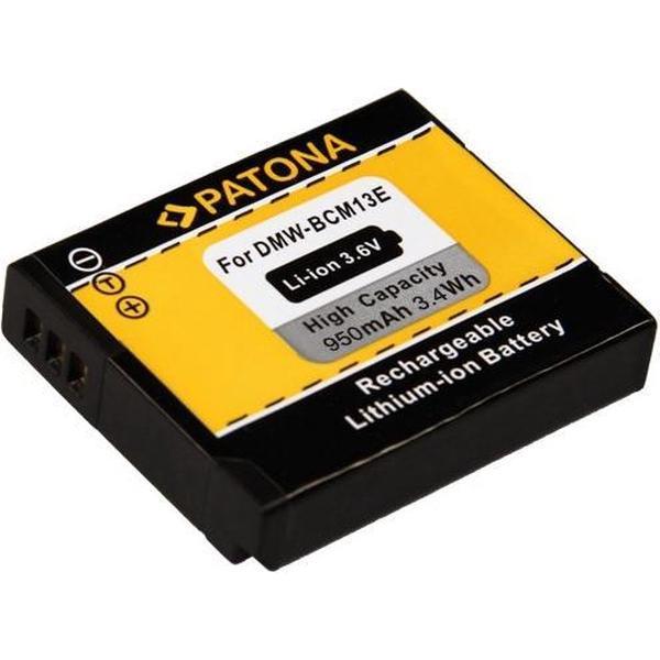 PATONA battery f. Panasonic DMW-BCM13 DMC-ZS30 DMC-TZ40 DMC-TZ41 DMC-TS5 DMC-FT5