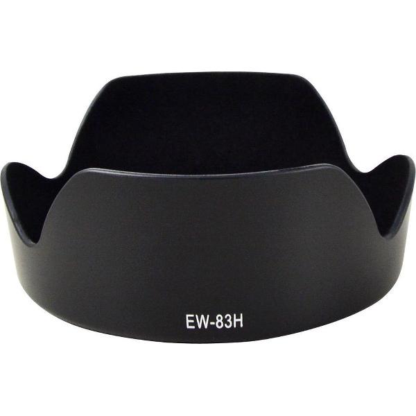 Zonnekap EW-83H voor Canon EF 24–105mm f/4L IS USM met 77mm filtermaat