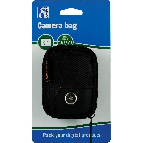 DELTACO DCB-100, Cameratas, Zwart, (LxBxH) 10 x 7.5 x 5.6 cm