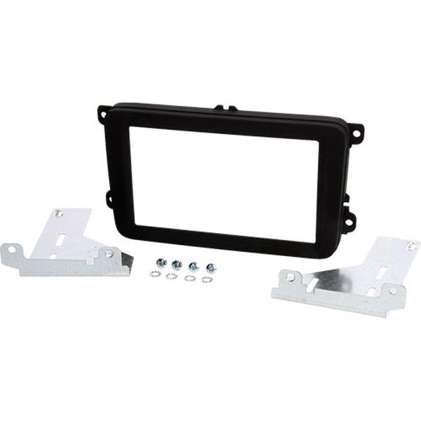 2 din frame / paneel Volkswagen, Seat, Skoda inbouwframe high end