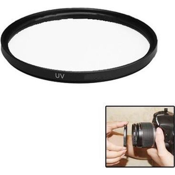 55 mm UV-filter (zwart)