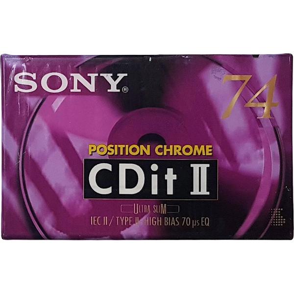 Sony CDit II - Chrome 74 - Cassettebandje