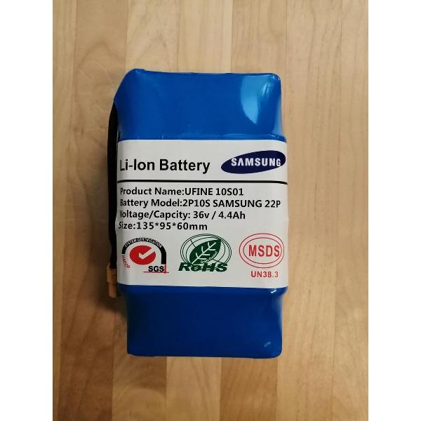 Batterij voor Hoverboard, 36V 4,4Ah