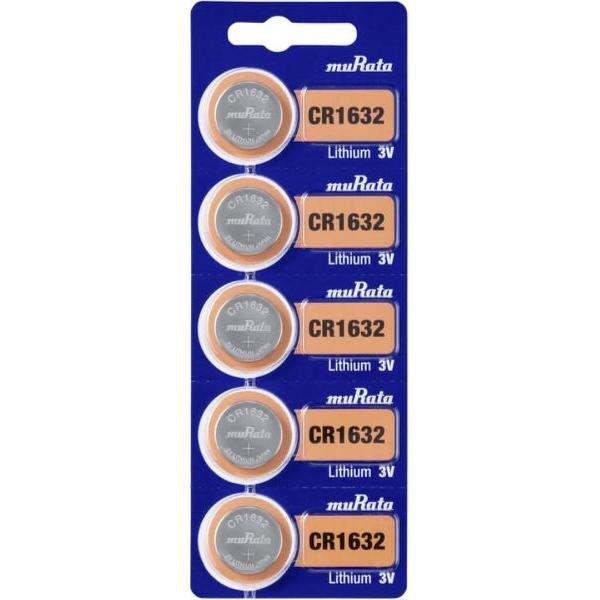 5 Stuks Sony CR1632 huishoudelijke batterij Single-use battery Lithium