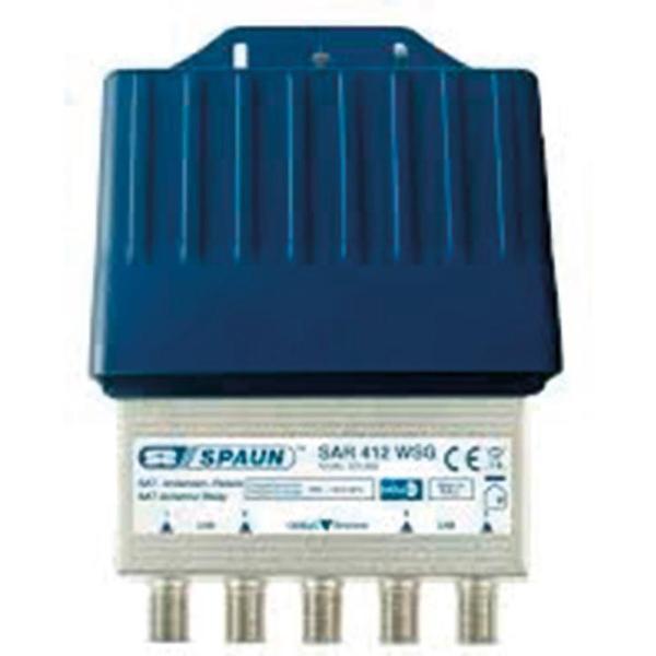 Spaun SAR 412 WSG SAT-antenne DiSEqC Relais voor 4 satelliet LNB’s op 1 ontvanger.