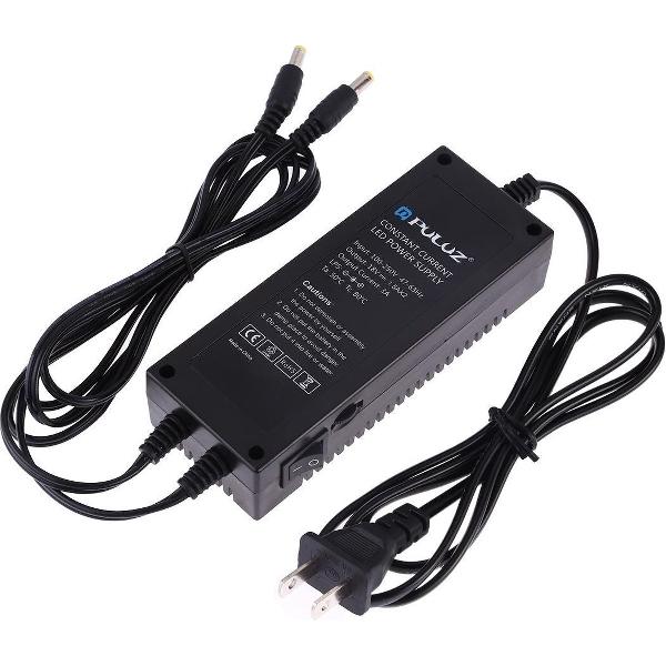 PULUZ Constante stroom LED-voedingsadapter voor 80 cm studiotent, AC 100-250V naar DC 18V 3A (Amerikaanse stekker)