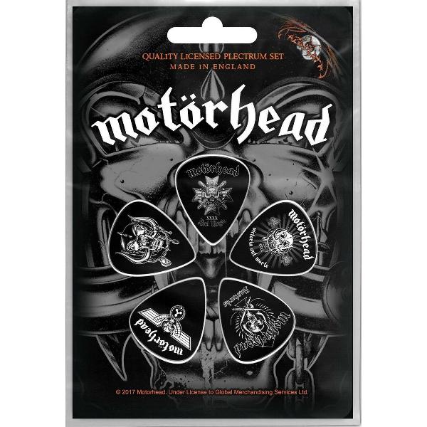 Motorhead Plectrum Bad Magic Set van 5 Multicolours