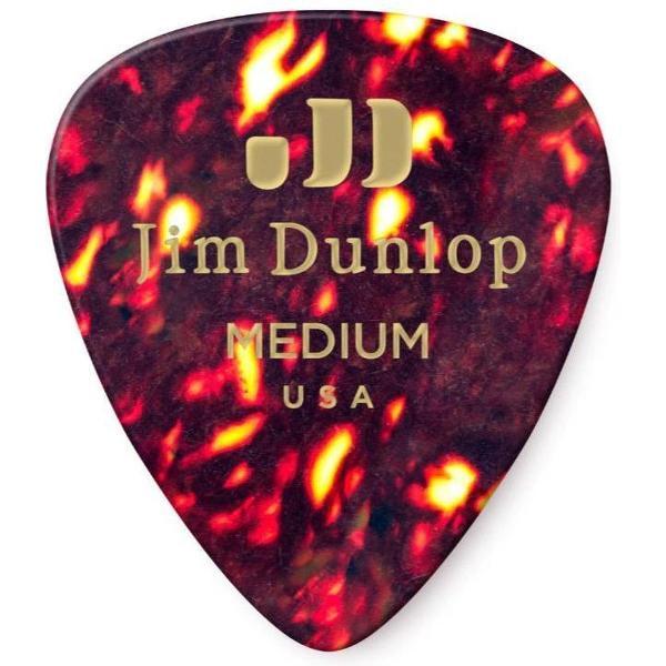 Dunlop Standard Celluloid Pick 6-Pack medium plectrum