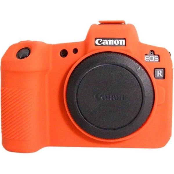 PULUZ zachte siliconen beschermhoes voor Canon EOS R (oranje)