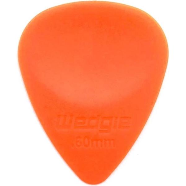 Wedgie Delrin EX Standaard Plectrum 0.60 mm 6-pack
