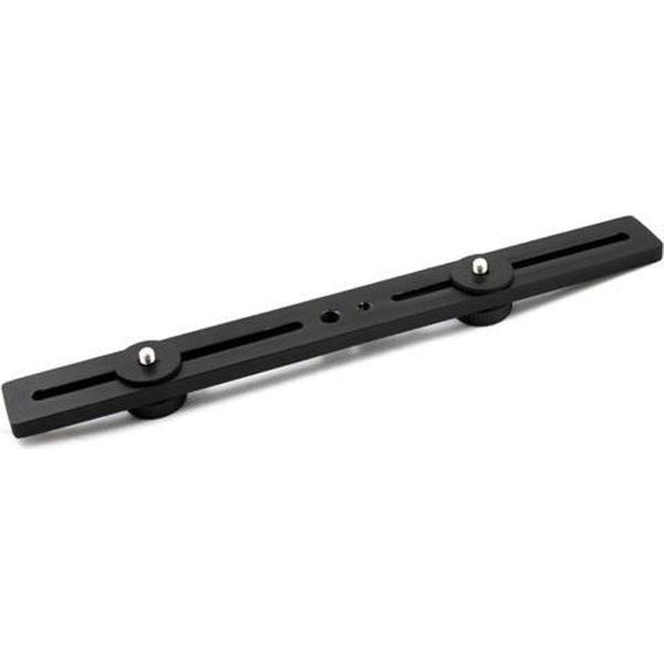 FITTEST DC-300 300 mm camera metalen flitsbeugel, ondersteuning voor 2 camera's / flitsers