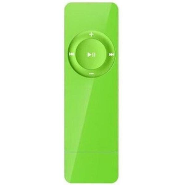 Mini MP3 Speler - USB Muziekspeler - Groen