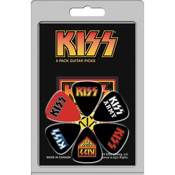 Perri's KISS 6-pack Medium plectrum 0.71 mm