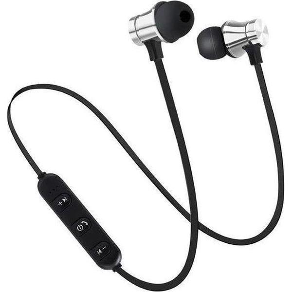 Celly - XT11 - Magnetische Bluetooth Oortelefoon - Zilver