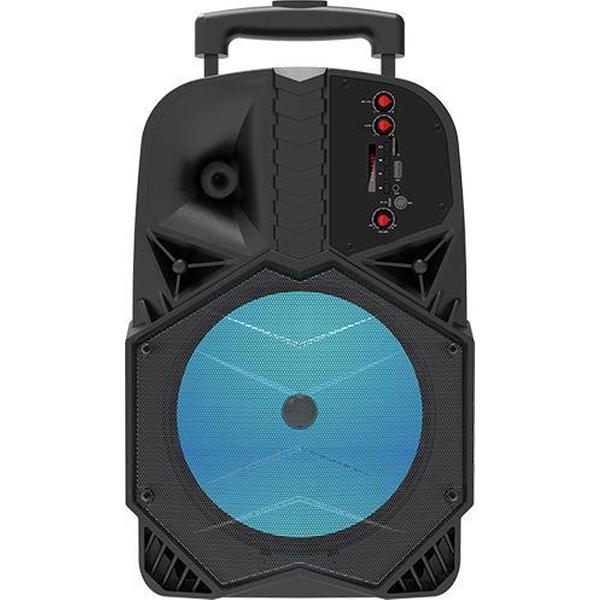 Soundbox - JBK 0807 - Trolley speaker - Bluetooth - USB - FM - SD - AUX - Microfoon - Volume control - Afstandbediening - Verrijdbaar