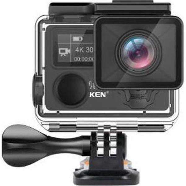 EKEN H5S Plus 2.0 inch touchscreen actiecamera HD 4K 30fps EIS met Ambarella A12-chip binnen 30m waterdicht