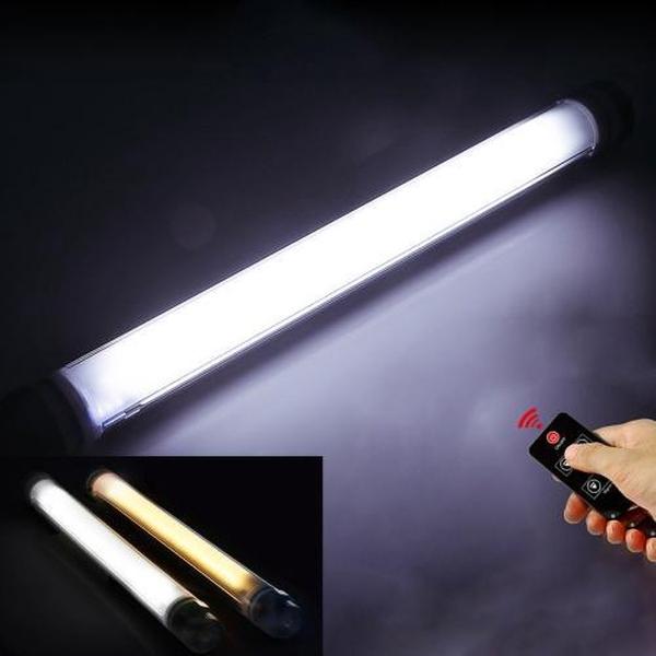 LUXCeO P7 Dubbele kleurtemperatuur Foto LED Stick Videolamp Waterdichte handheld LED-vullicht met afstandsbediening