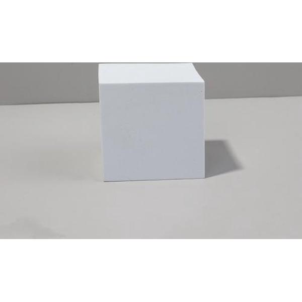 7 x 7 x 6 cm Cuboid Geometrische Kubus Effen Kleur Fotografie Foto Achtergrond Tafel Schieten Schuim Rekwisieten (Wit)
