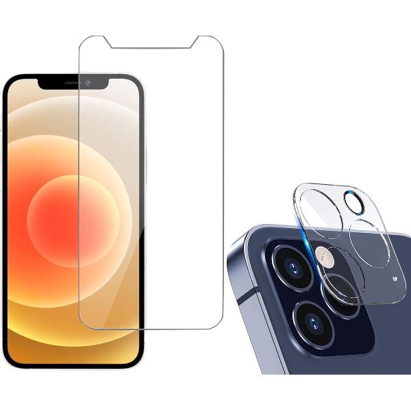 iPhone 12 Pro Max Screen Protector - iPhone 12 Pro Max Screen Protector Glas en iPhone 12 Pro Max Screenprotector Camera
