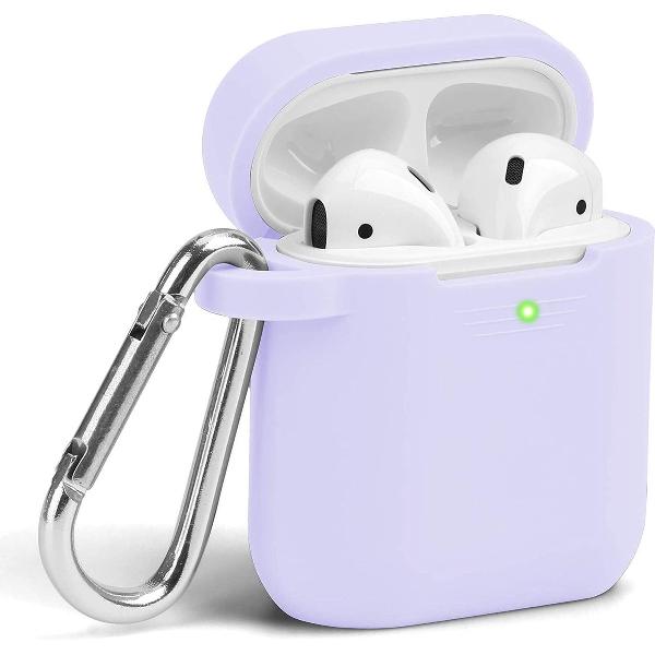 Siliconen Case AirPods 1 en 2 Paars