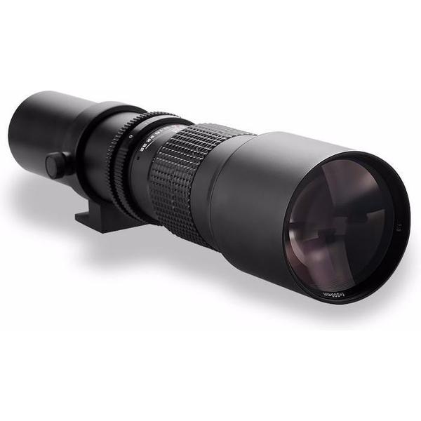 Lightdow 500mm F8.0-16 super telelens zoomlens voor Canon EOS EF body's