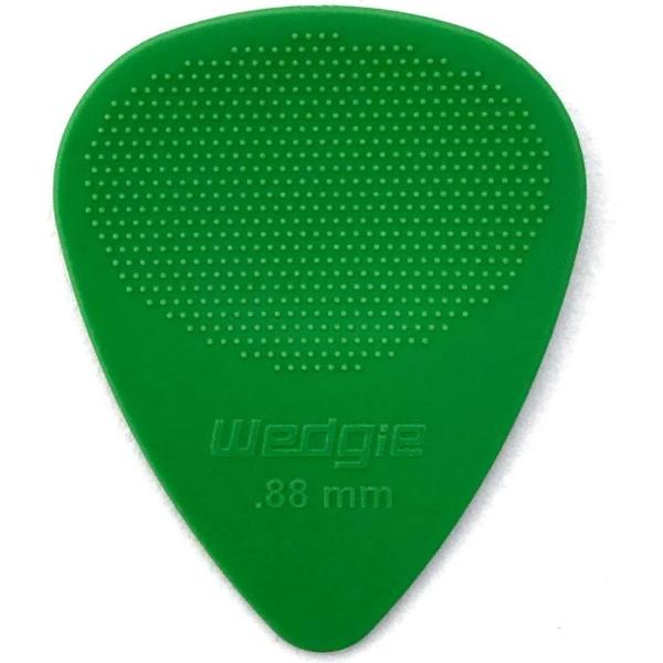 Wedgie Delrin XT Standaard Plectrum 0.88 mm 6-pack