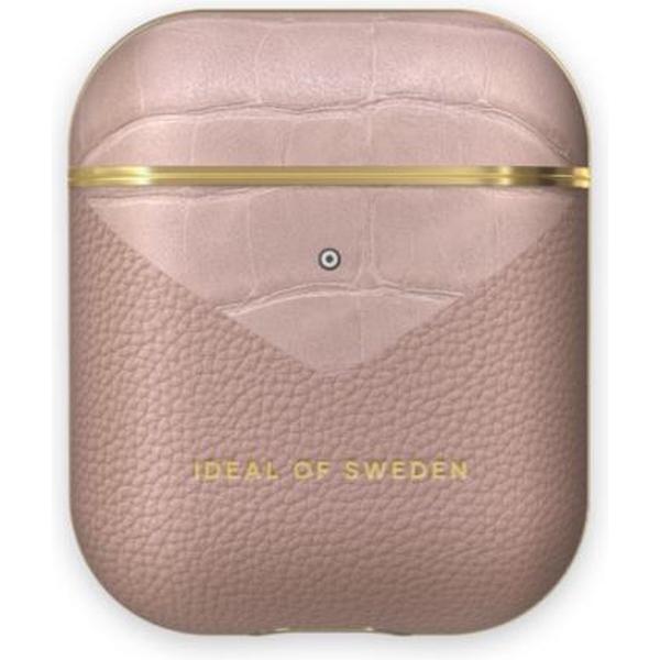 iDeal of Sweden AirPods Case PU voor 1st & 2nd Generation Rose Smoke Croco
