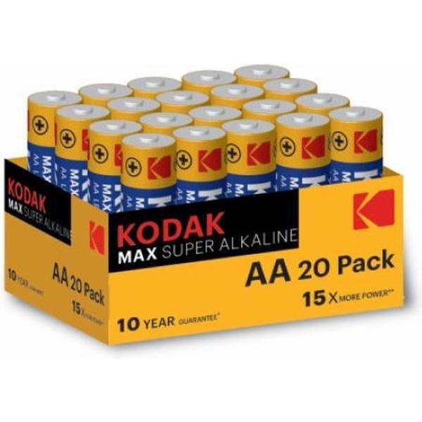 Kodak Max Super Alkaline AA 20 Pack