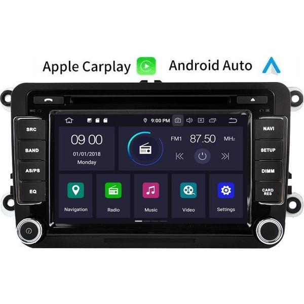 Navigatie vw polo dvd carkit android 10 usb android auto apple carplay 64gb