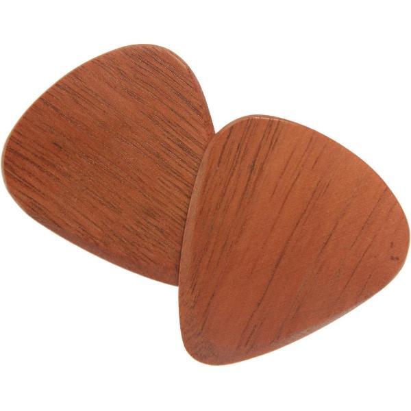 Walnoot houten 2-pack plectrum 3.00 mm