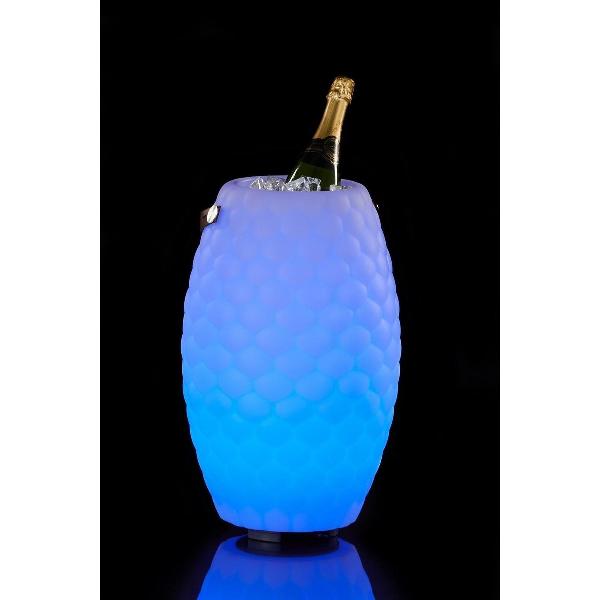 JOOULY LIMITED 50 - LED-lamp 4 kleurwisselende varianten - 9 verschillende lichtkleuren - Bluetooth-speaker