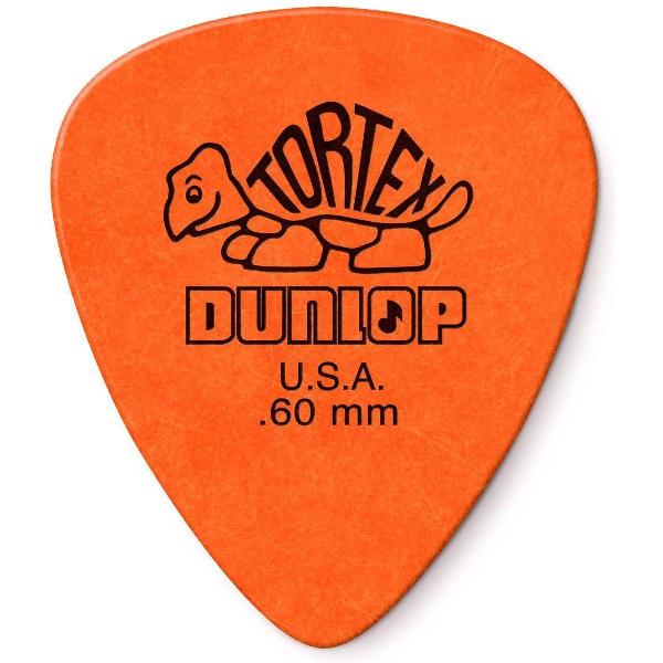 Dunlop Tortex Standard Pick 6-Pack 0.60 mm standaard plectrum