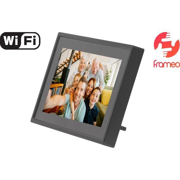 Denver PFF-711 Black - Digitale Fotolijst - Fotokader - 7 inch - IPS touchscreen - met Frameo software - Zwart