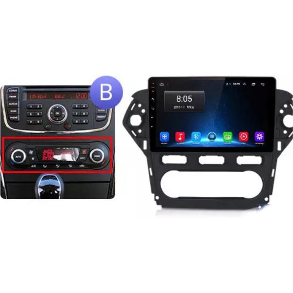 Ford Mondeo MK4 2008-2014 Android 10 navigatie en multimediasysteem autoradio Bluetooth USB WiFi 2+32GB