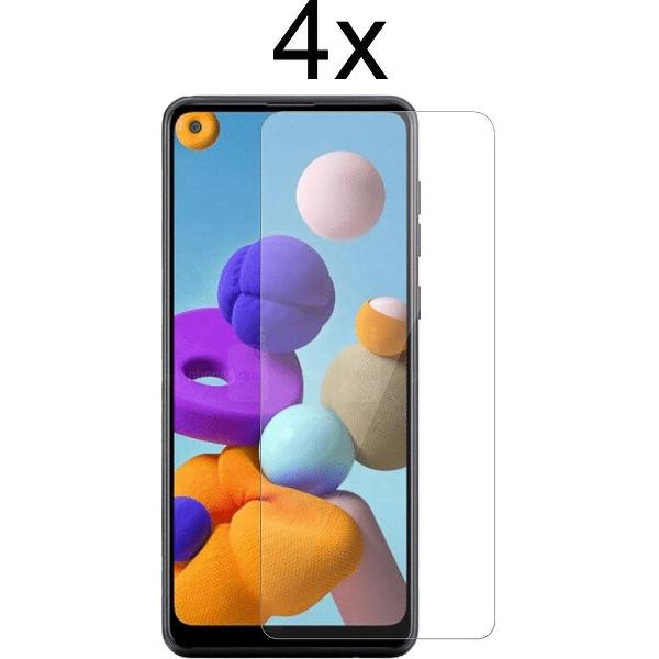 Samsung A52 Screenprotector - Samsung Galaxy A52 Screen Protector Glas - 4 stuks