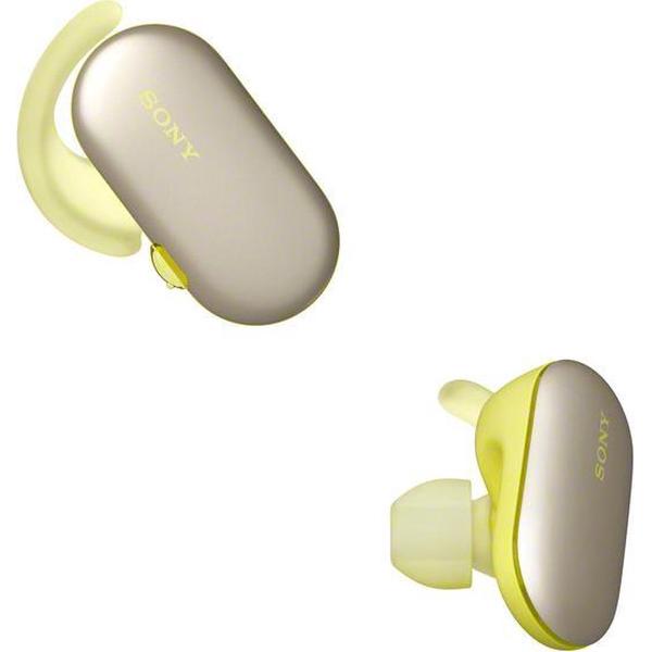 Sony WF-SP900 - Volledig draadloze sportoordopjes - Geel