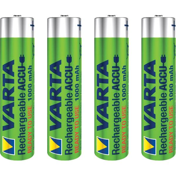 Varta AAA Oplaadbare Batterijen