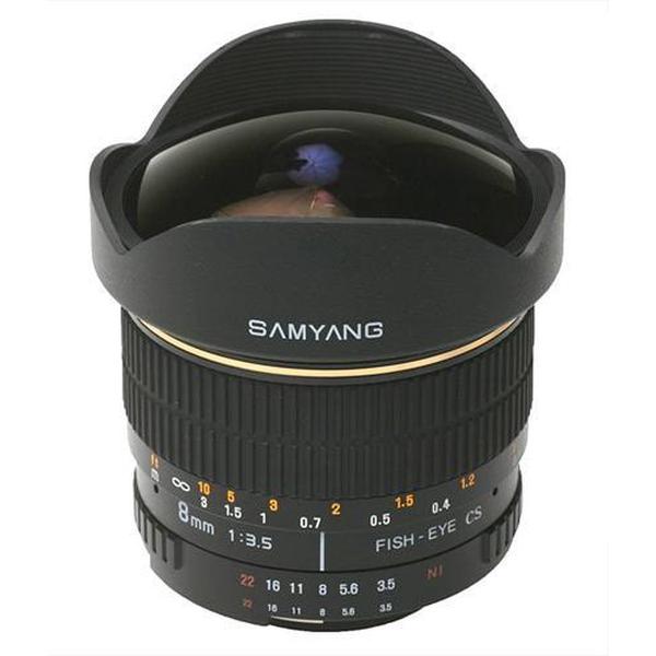 Samyang 8mm - F3.5 Aspherical IF MC Fisheye - Geschikt voor Samsung NX