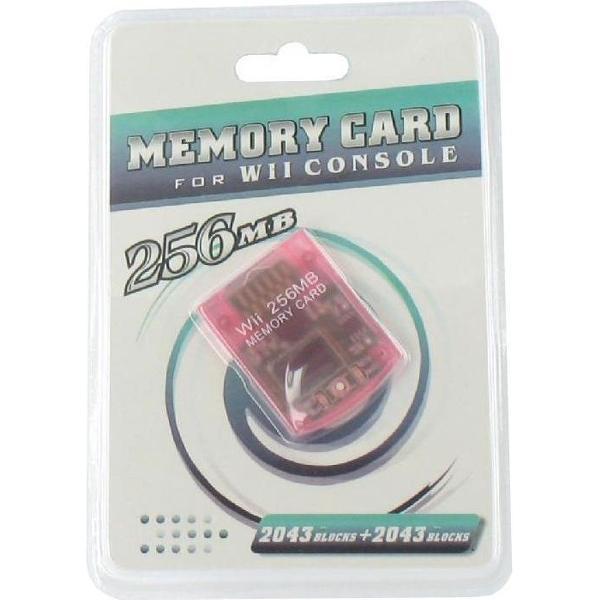 256 MB Memory Card voor de Nintendo Wii