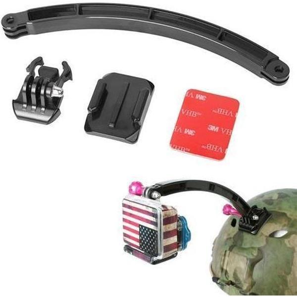Outdoor helm bevestiging extension pole mount voor GoPro Hero 3/3+/4/5 en andere actiecamera's