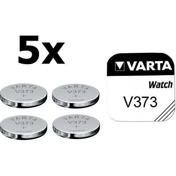 5 Stuks - Varta V373 23mAh 1.55V knoopcel batterij