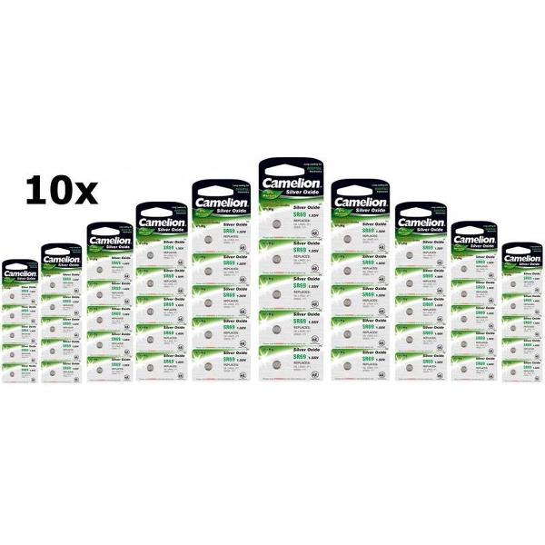 50 Stuks (10 Blister a 5st) Camelion SR69W/371 1.55V knoopcel batterij