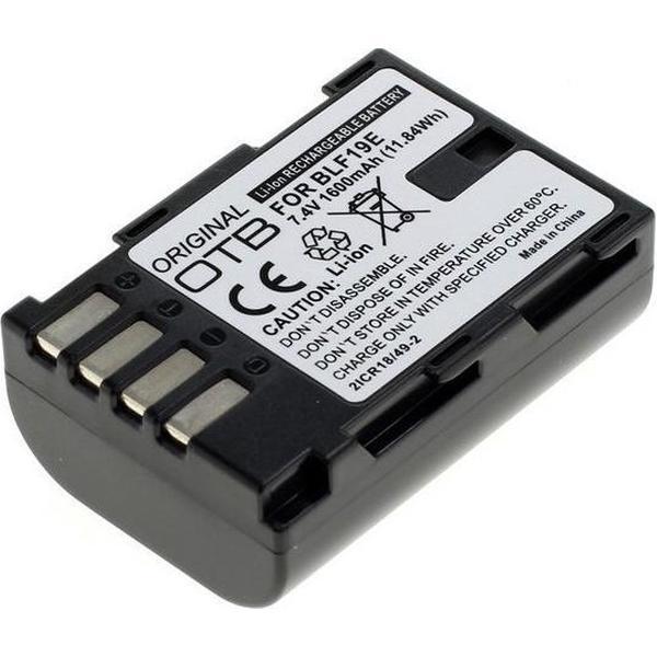 Battery for Panasonic DMW-BLF19E 1600mAh