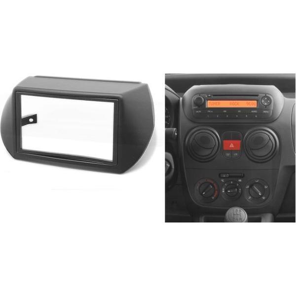 2-DIN PEUGEOT Bipper 2008+ / FIAT Fiorino, Qubo 2008+ / CITROEN Nemo 2008+ frame Audiovolt 11-368