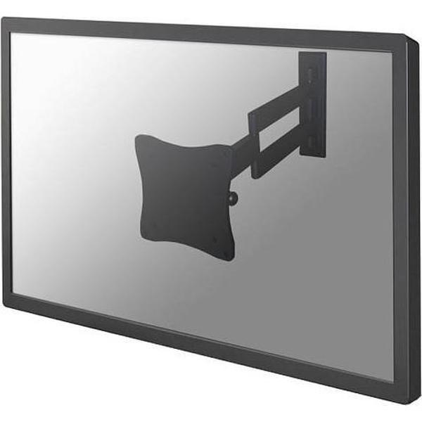 Neomounts by Newstar FPMA-W830BLACK Monitor-wandbeugel 1-voudig 25,4 cm (10) - 68,6 cm (27) Kantelbaar, Zwenkbaar