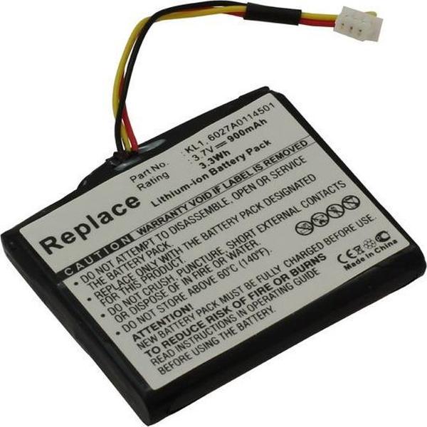 Originele OTB Accu Batterij TomTom 6027A0114501 - 900mAh voor TomTom Via 1405 / Via 1405M / Via 1405T / Via 1435T / Via 1435TM / Via 1505 / Via 1505M / Via 1505T / Via 1535T / Via 1535TM