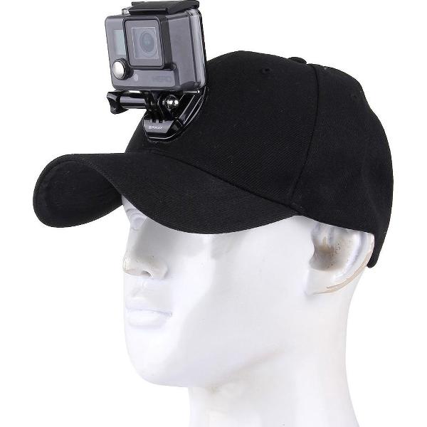 Outdoor Zonnehoed Topi Baseball Cap met Camera Houder Mount voor GoPro & SJCAM & Xiaomi Xiaoyi Sport Actie Camera