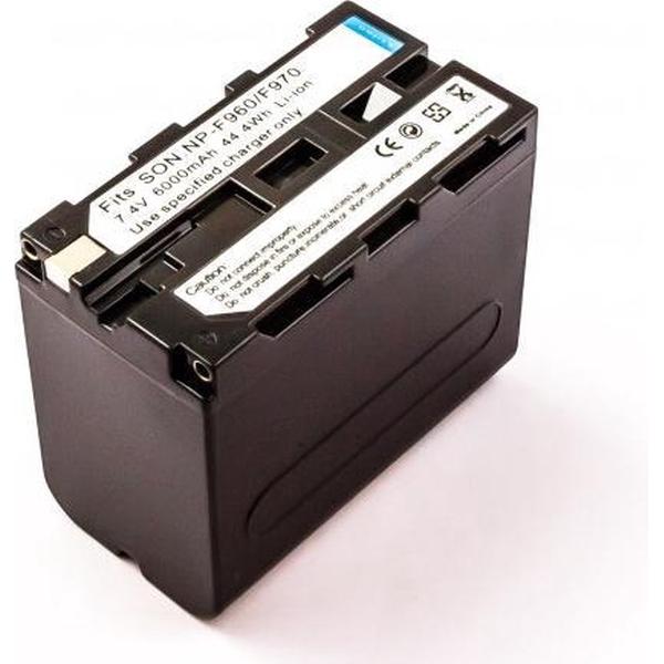 Battery similar SONY NP-F930, NP-F950, NP-F970, Li-ion, 7,4V, 6000mAh, 44,4Wh