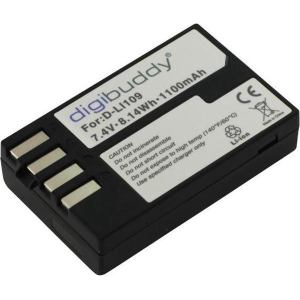 digibuddy A Merk Accu Batterij Pentax D-Li109 - 1100mAh
