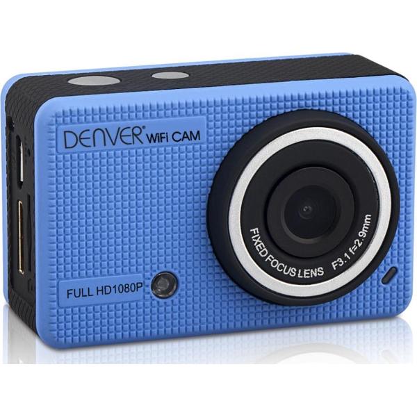 Denver ACT-5020TW - Full HD Action Cam - 5mpixel - 120° kijkhoek - Blauw